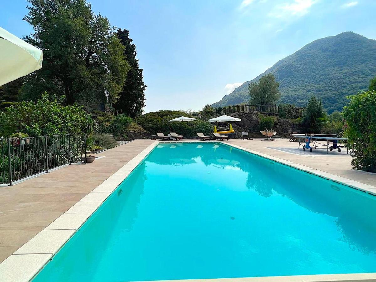 The Comfortable House With Big Pool In The Center Of Мергоццо Экстерьер фото